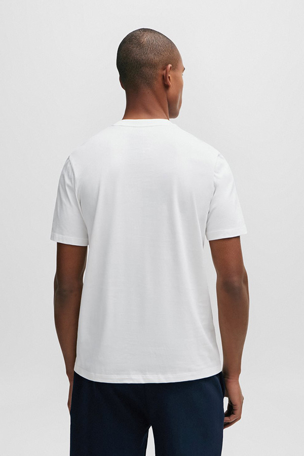 ΜΠΛΟΥΖΑ T-SHIRT BOSS - 100 ΛΕΥΚΟ